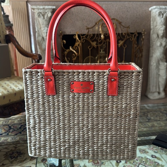 kate spade new york Handbags - Kate Spade, New York Woven Tote Bag